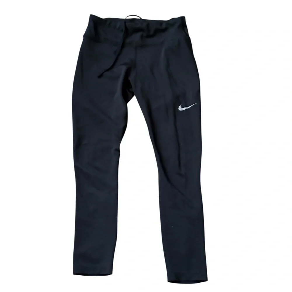 Nike Dri-Fit Black Leggings XS Back Pocket High Rise Running Workout Gym Women’s
